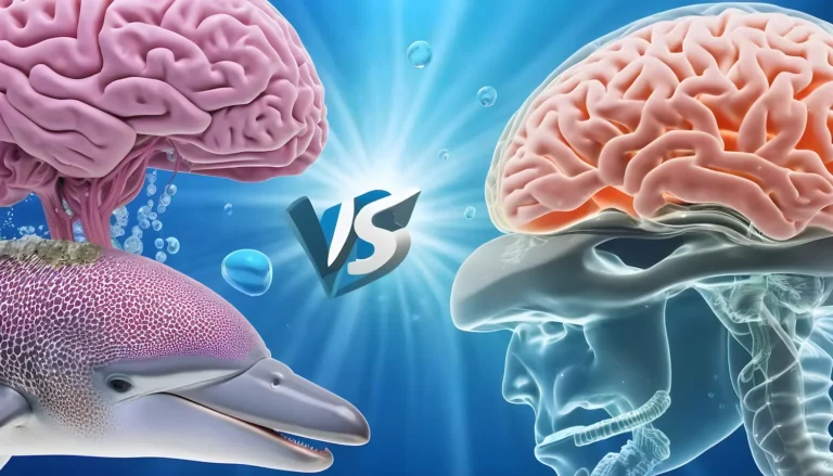 Dolphin Brain vs Human Brain: Key Distinctions